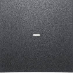 Berker Tast-Abdeckung S.x 1fach anthrazit 80960285