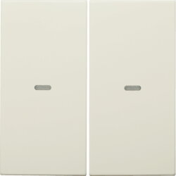 Berker Tast-Abdeckung S.x 2fach weiss 80960382