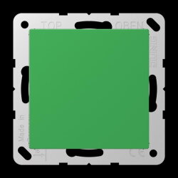 Jung Blind-Abdeckung (gerastet), Thermoplast, Serie AS/A,...