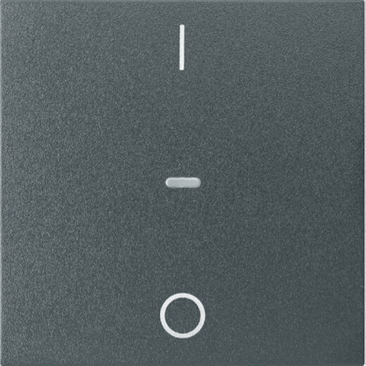 Berker Abdeckung f. Tastensen.-Modul 1fach S.1/B.x anthra 80962285