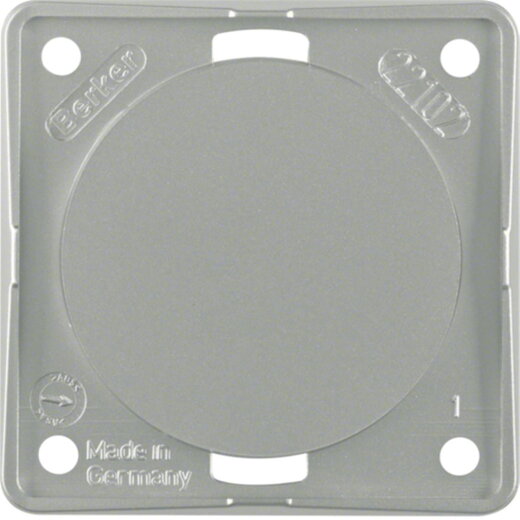 Berker Blindverschluss 845162568 chrom matt lackiert 845162568