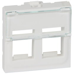 Legrand Abdeckung Keystone 2fach RJ45 Mosaic