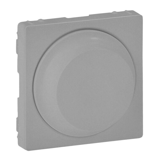 Legrand Abdeckung VLIFE Drehdimmer alu