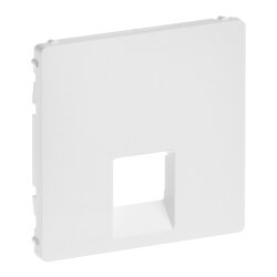 Legrand Abdeckung VLIFE RJ11/RJ45 1F UW