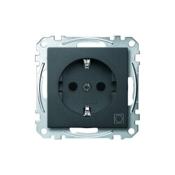 Merten Steckdose SCHUKO MEG2351-0414 Trockner anthrazit