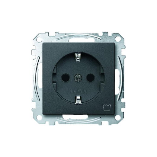 Merten Steckdose SCHUKO MEG2352-0414 Waschm. anthrazit