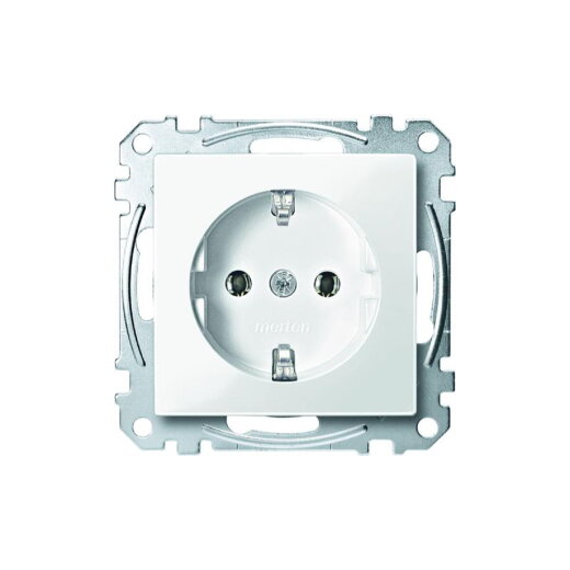Merten Steckdose SCHUKO MEG2301-0319 polarweiss glänzend
