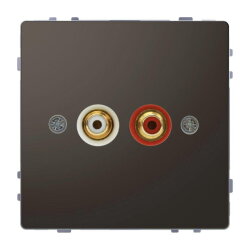 Merten Audio Steckdose Anthrazit System Design