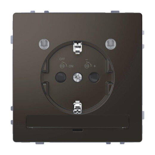 Merten Steckdose SCHUKO Anthrazit System Design