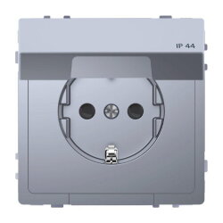 Merten Steckdose SCHUKO Edelstahl System Design