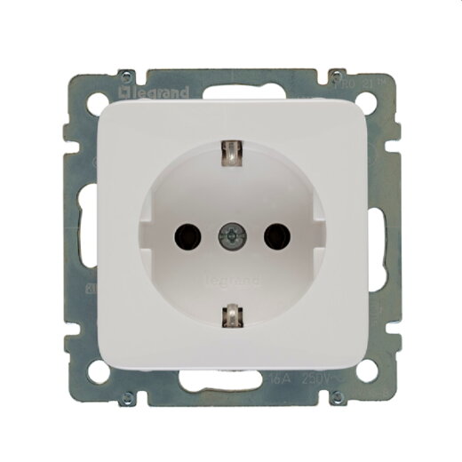 Legrand SCHUKO-Steckdose 776220 Creo Ultraweiss
