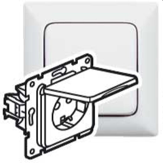 Legrand SCHUKO-Steckdose 776224 Creo Ultraweiss