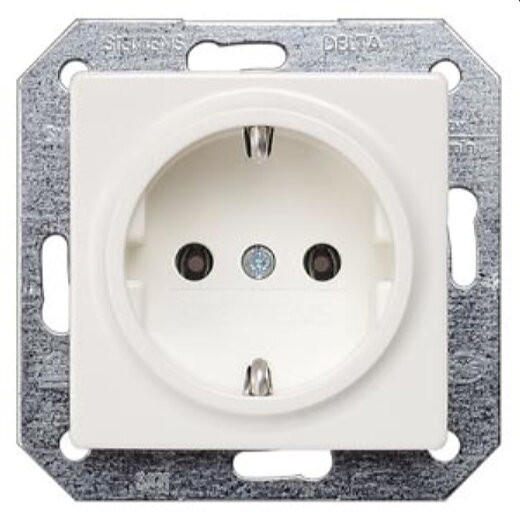 Siemens SCHUKO-Steckdose titanweiss 5UB1511