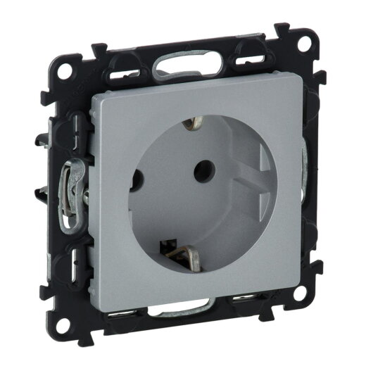 Legrand SCHUKO-Steckdose VLIFE alu