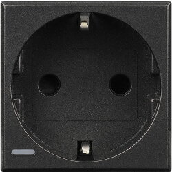 Bticino SCHUKO-Steckdose anthrazit SL