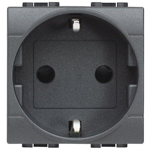Bticino SCHUKO-Steckdose L4141AN SL anthrazit