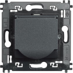 Bticino SCHUKO-Steckdose L4141MAP m. Klappdeckel SL...