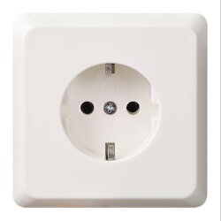 ELSO Steckdose 515024 1fach 16A RENOVIERUNG reinweiß