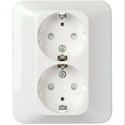 ELSO Steckdose 245454 2f. 16A RENOVIERUNG komplett rw