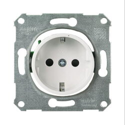 ELSO Steckdose 225214 16A für Zentralpl reinweiß
