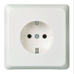 ELSO Steckdose 505014 1fach 16A RENOVIERUNG reinweiß