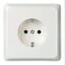 ELSO Steckdose 505014 1fach 16A RENOVIERUNG reinweiß