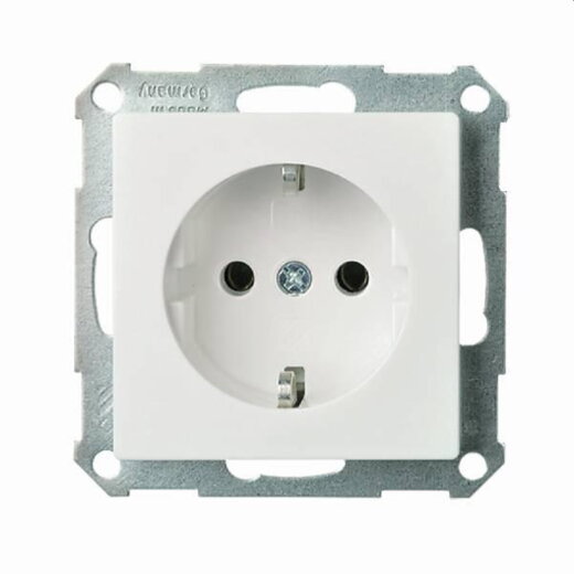 ELSO Steckdoseneinsatz 265054 ohne Kralle 16A JOY reinweiß