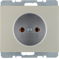 Berker Steckdose 6167157004 edelstahl lackiert 6167157004