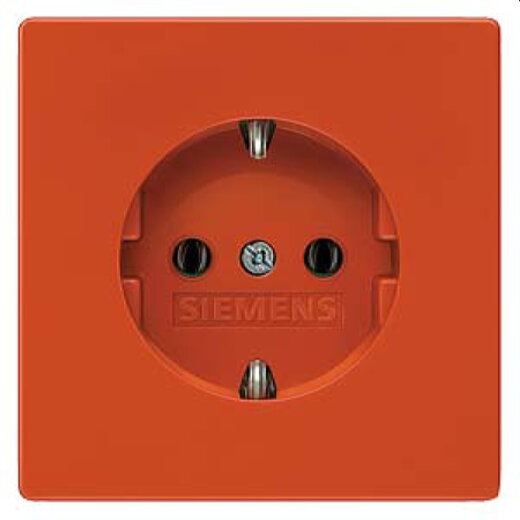 Siemens Steckdose SCHUKO 10/16A 250V orange (ZSV) 5UB1850