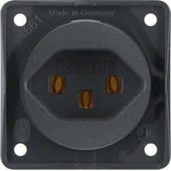Berker Steckdose 962592505 Schweiz anthrazit matt 962592505