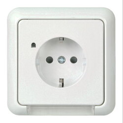 ELSO Steckdose 225304 LED-Licht 16A FASHION reinweiß