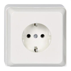 ELSO Steckdose 515110 1fach 16A RENOVIERUNG perlweiß