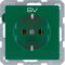 Berker Steckdose SCHUKO 47436003 grün samt 47436003