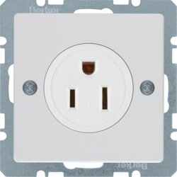 Berker Steckdose 41666089 polarweiss samt 41666089