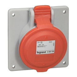Legrand CEE-Steckdose CEE-SDO 5P 16A 415V ROT IP44