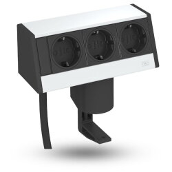 OBO Deskbox DB-1B3 D3S mit Befestigungszwinge