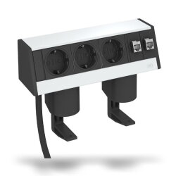 OBO Deskbox DB-1B3 D3S2K mit Befestigungszwinge