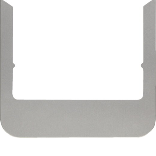 Berker Designrahmen rund Edelstahl mattiert 13192104