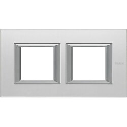 Bticino Rahmen 2fach Horizontal Glas Spiegeln