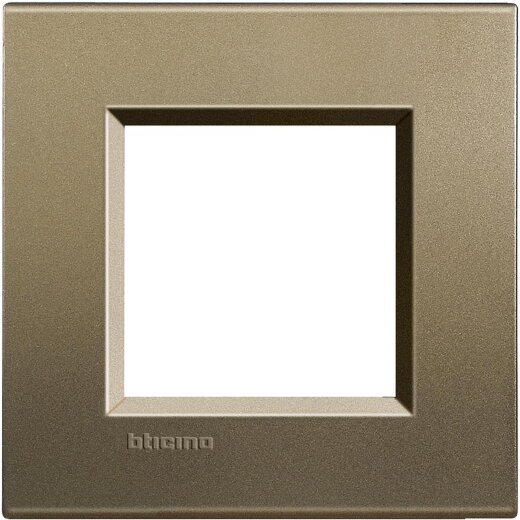 Bticino Rahmen LNA4802SQ SQUARE 2-modulig