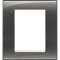 Bticino Rahmen LNA4826KF RAUCHGRAU 3+3 mod