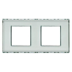Bticino Rahmen LND4802M2KR KRISTALL 2x2-mod