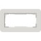Gira Rahmen 1002411 2fach E3 Hellgrau/Reinweiss 1002411