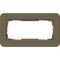 Gira Rahmen 1002426 2fach E3 Umbra/Anthrazit 1002426