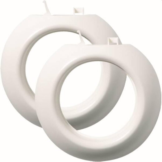 ELSO End-Rahmen WDE011402 weiß Renova (PK=2Stk.)