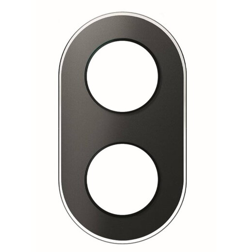 ELSO Glasrahmen WDE011427 2fach sw Renova