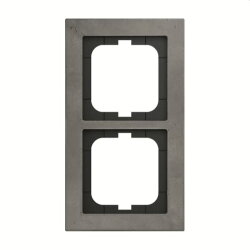 Busch-Jaeger Abdeckrahmen 1722-298 2fach, betongrau
