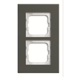 Busch-Jaeger Abdeckrahmen 1722-815 2fach, Porzellan...