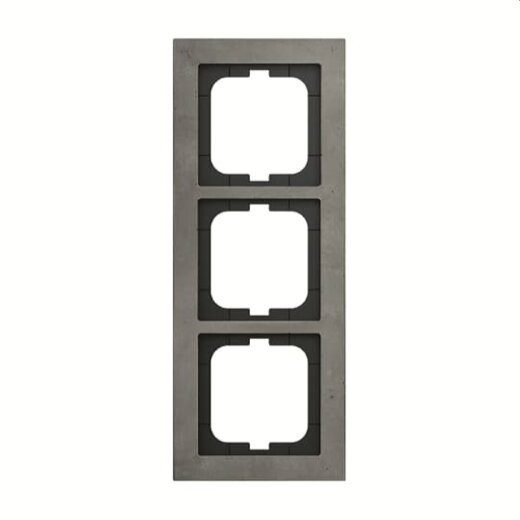 Busch-Jaeger Abdeckrahmen 1723-298 3fach, betongrau