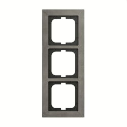 Busch-Jaeger Abdeckrahmen 1723-298 3fach, betongrau